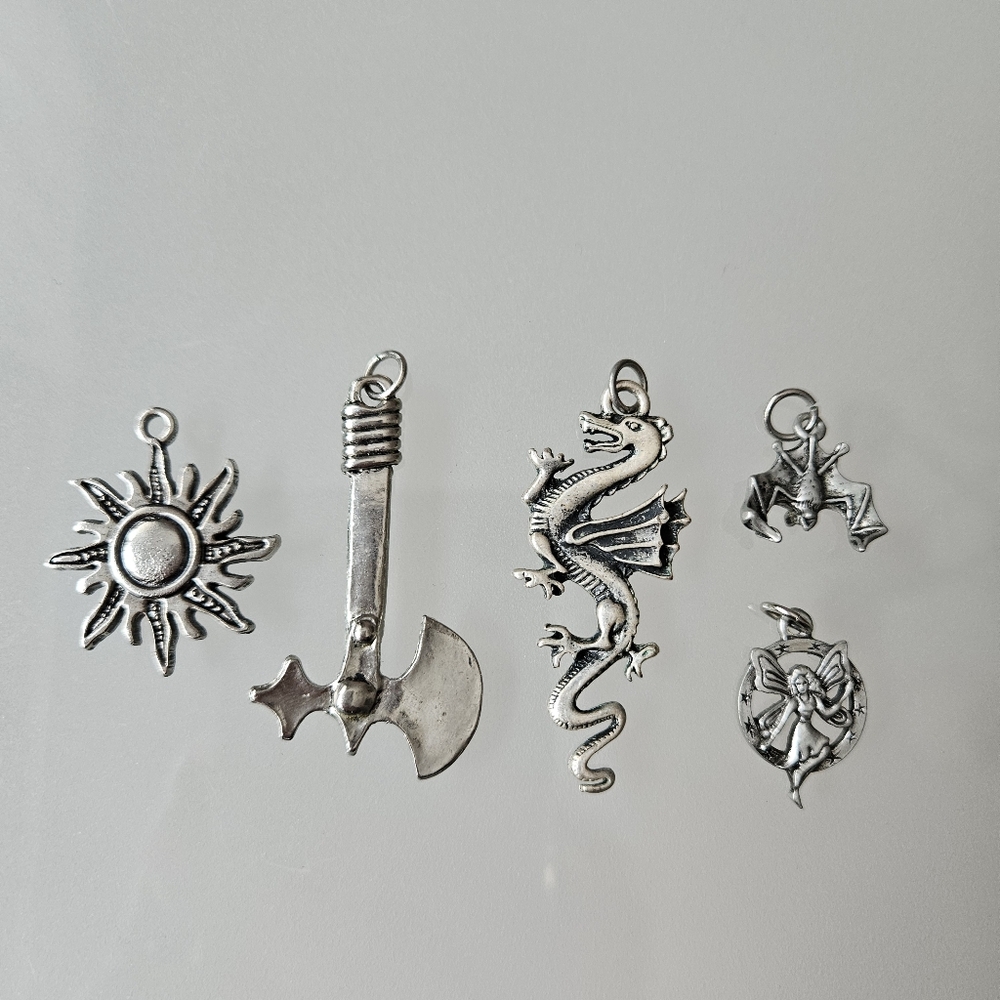Necklace charm collection